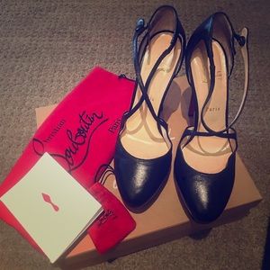 Louboutin Borghese 140 KID Platform Pump - Auth